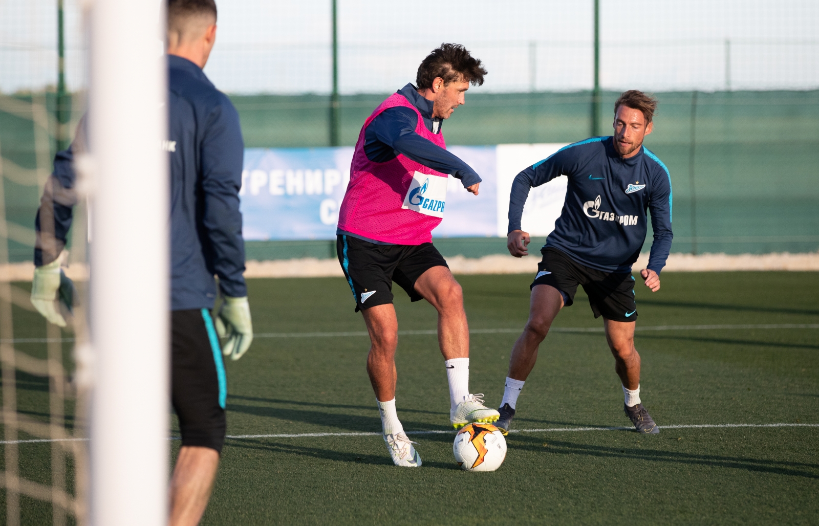 «Газпром»-тренировочные сборы в Испании: 2 февраля, вечерняя тренировка