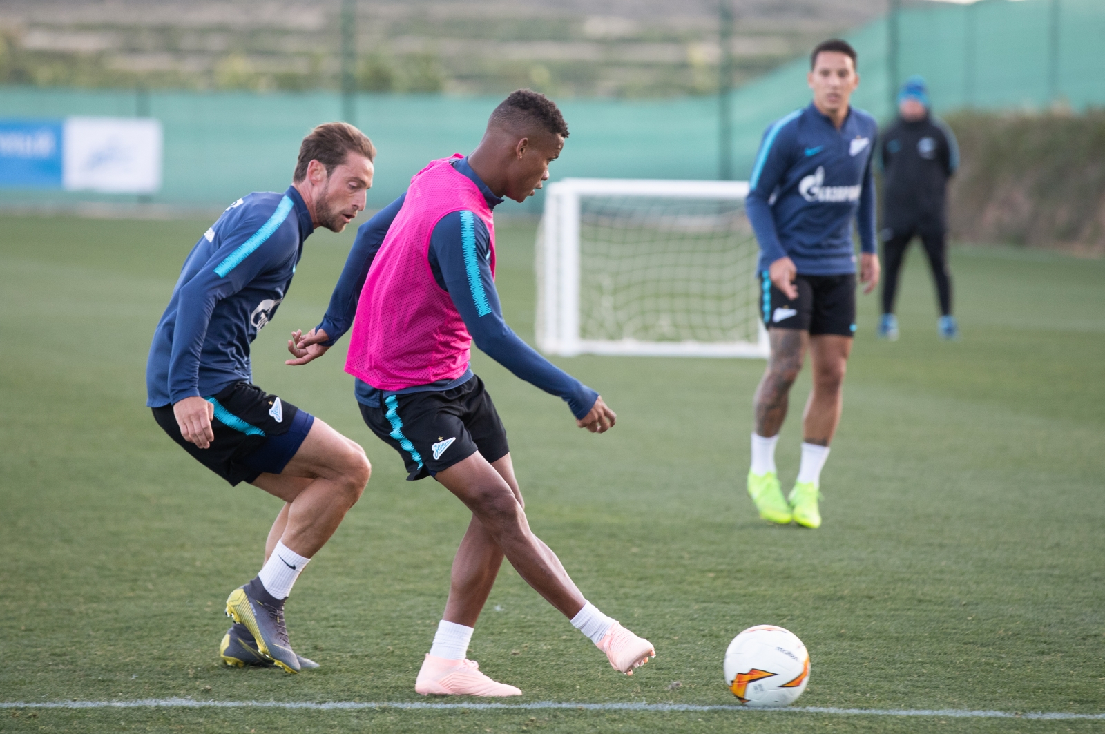 «Газпром»-тренировочные сборы в Испании: 2 февраля, вечерняя тренировка