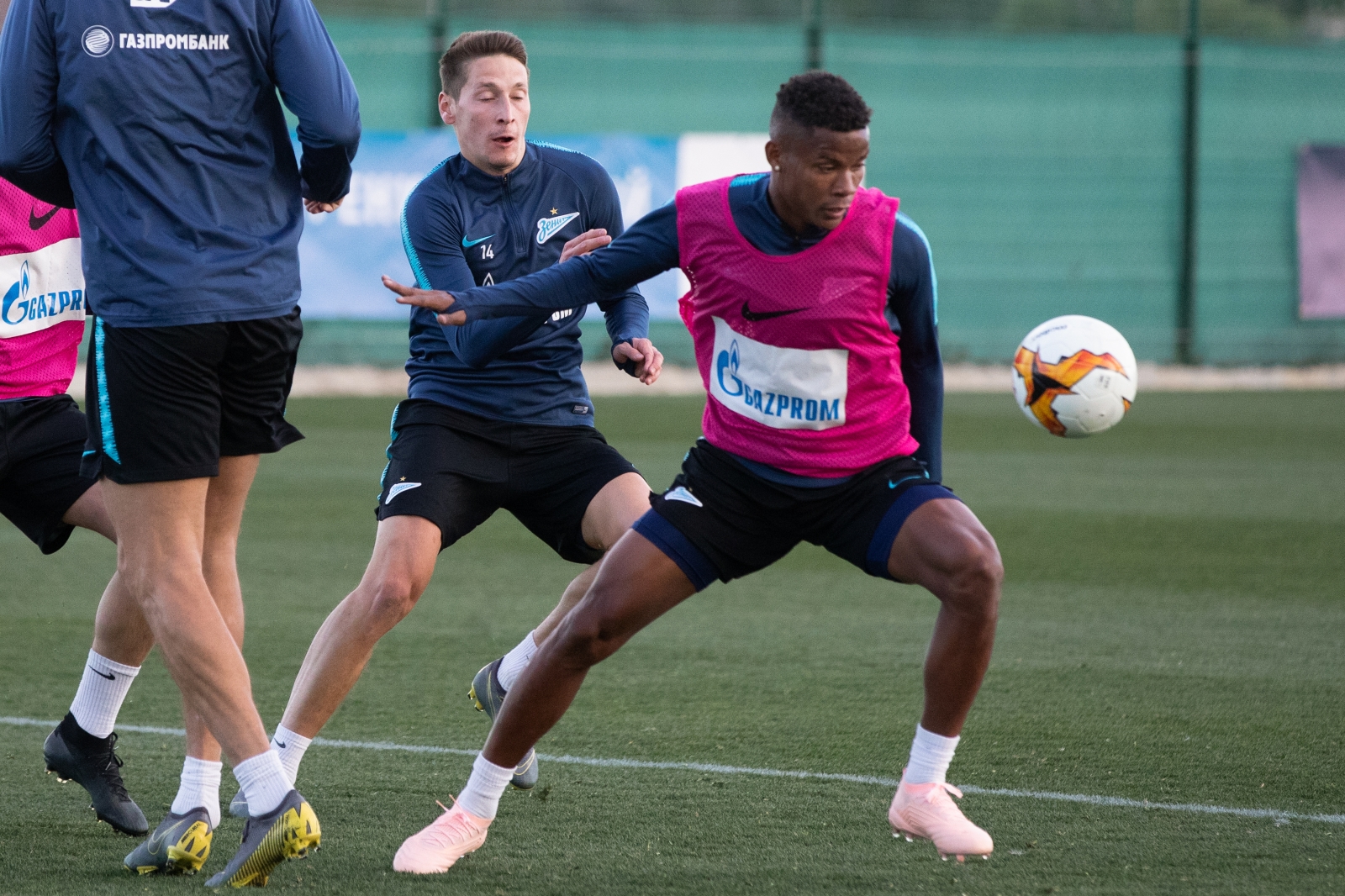 «Газпром»-тренировочные сборы в Испании: 2 февраля, вечерняя тренировка