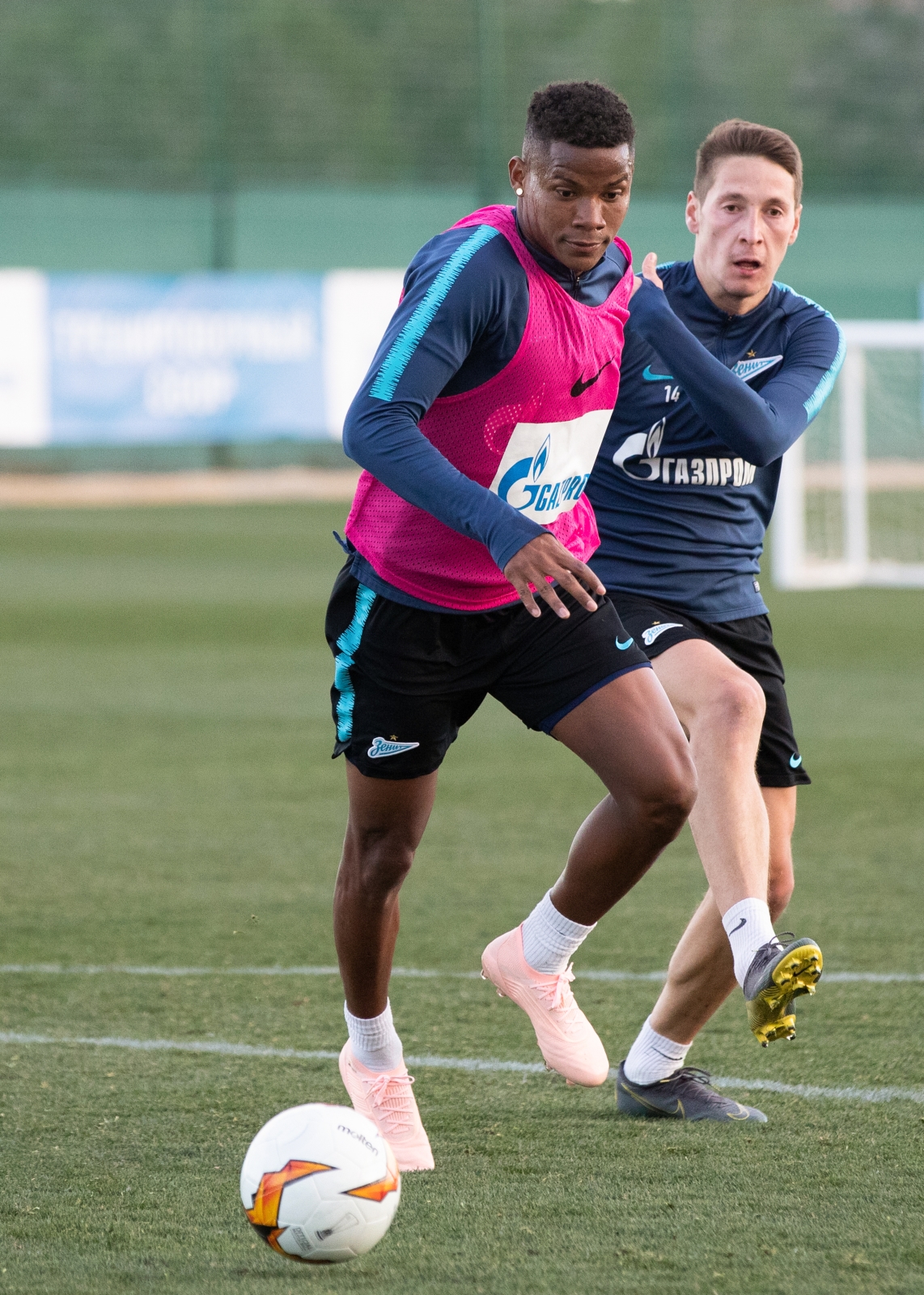 «Газпром»-тренировочные сборы в Испании: 2 февраля, вечерняя тренировка