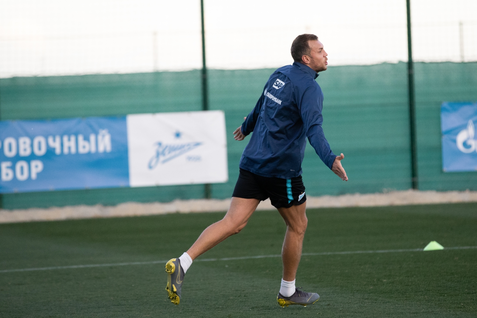 «Газпром»-тренировочные сборы в Испании: 2 февраля, вечерняя тренировка