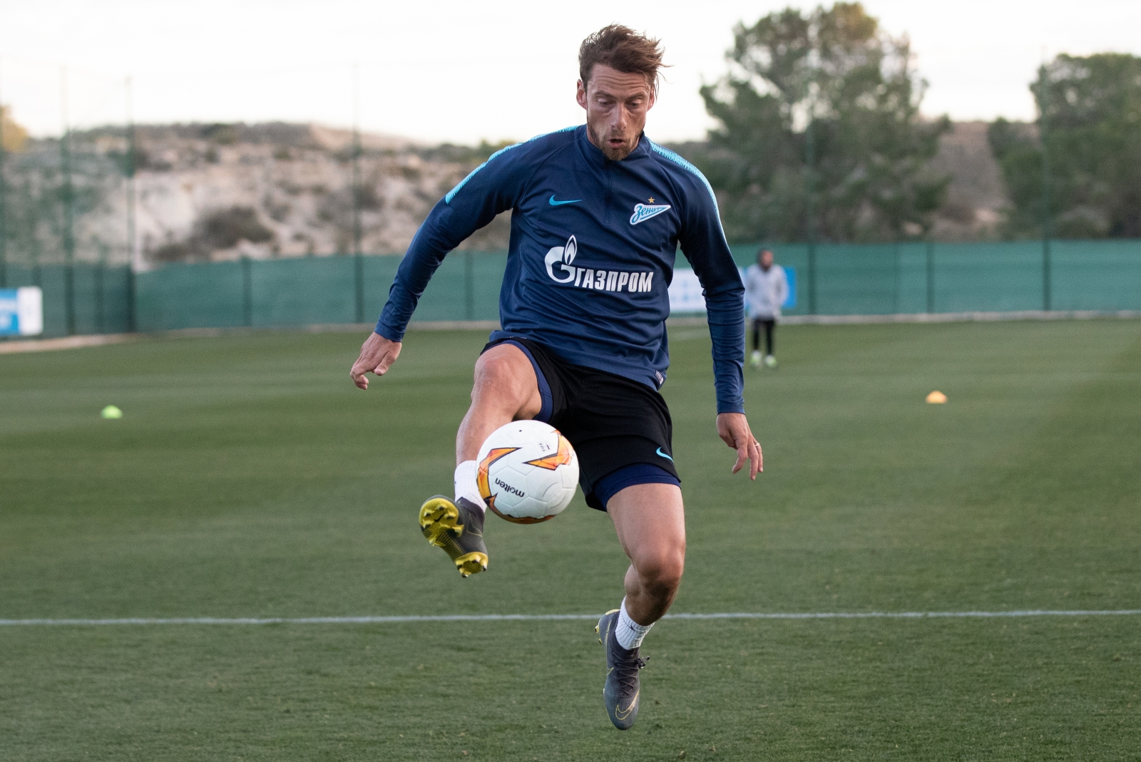 «Газпром»-тренировочные сборы в Испании: 2 февраля, вечерняя тренировка