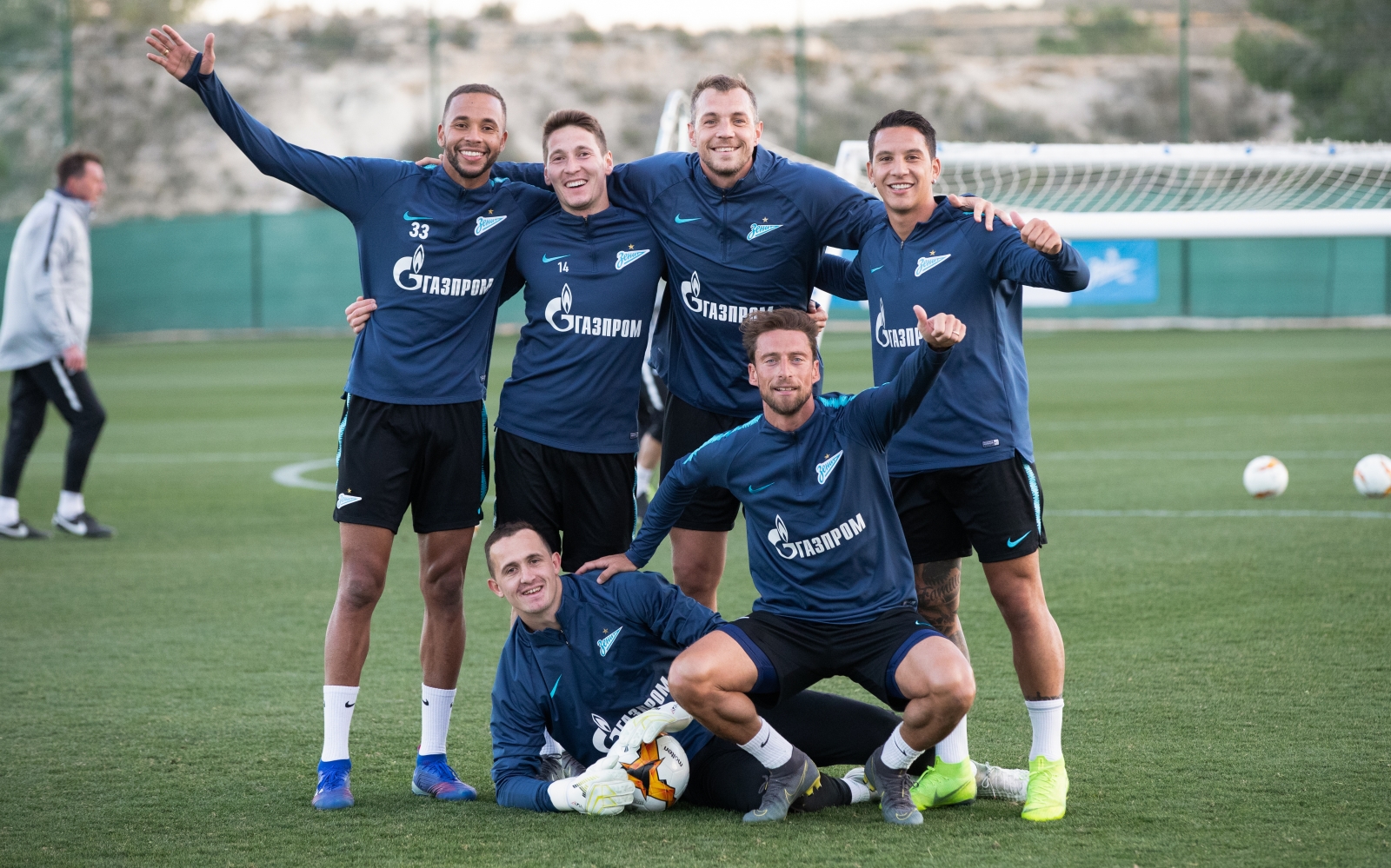 «Газпром»-тренировочные сборы в Испании: 2 февраля, вечерняя тренировка