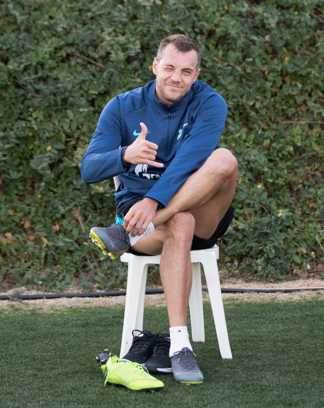 «Газпром»-тренировочные сборы в Испании: 2 февраля, вечерняя тренировка