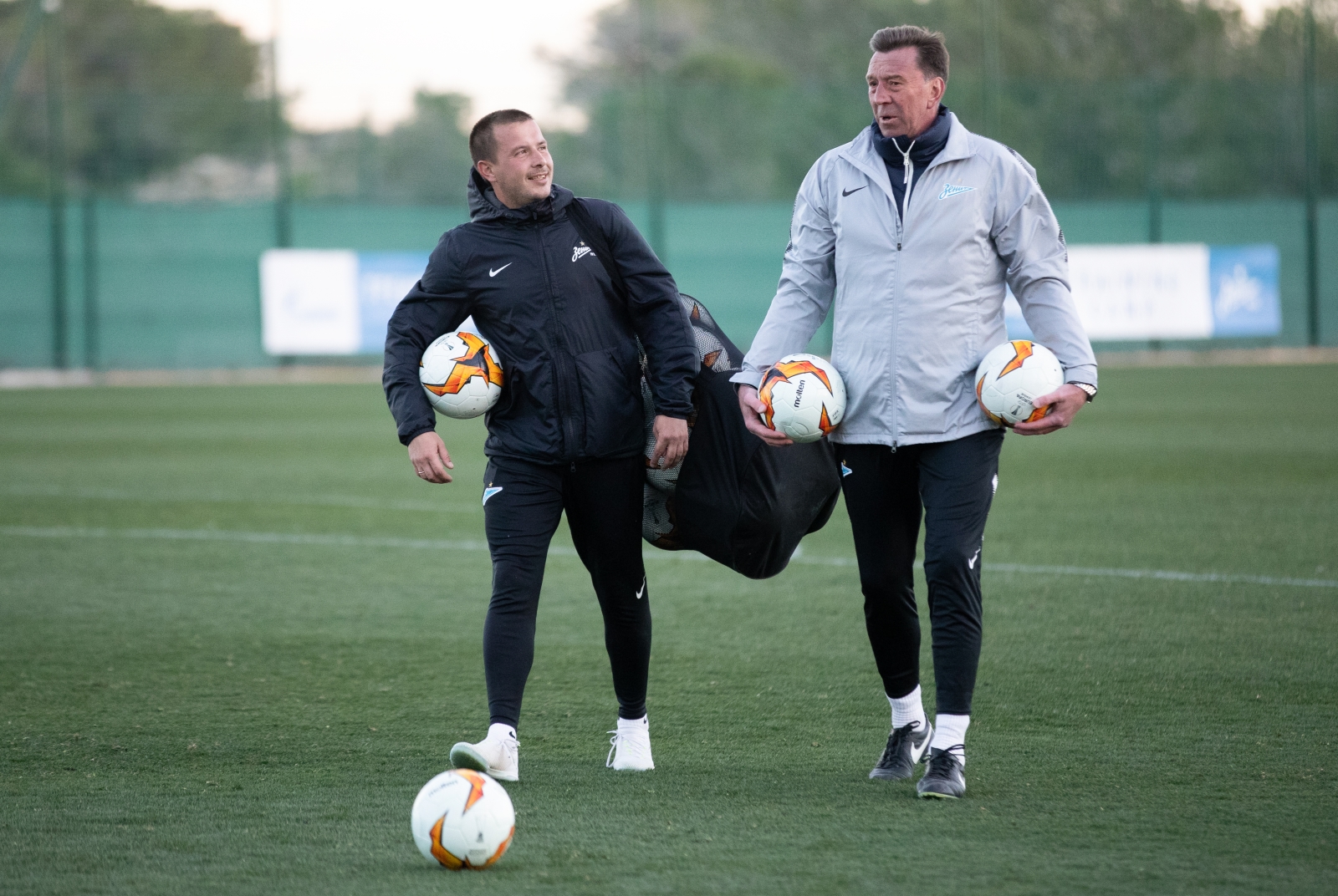 «Газпром»-тренировочные сборы в Испании: 2 февраля, вечерняя тренировка