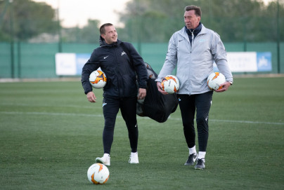 «Газпром»-тренировочные сборы в Испании: 2 февраля, вечерняя тренировка