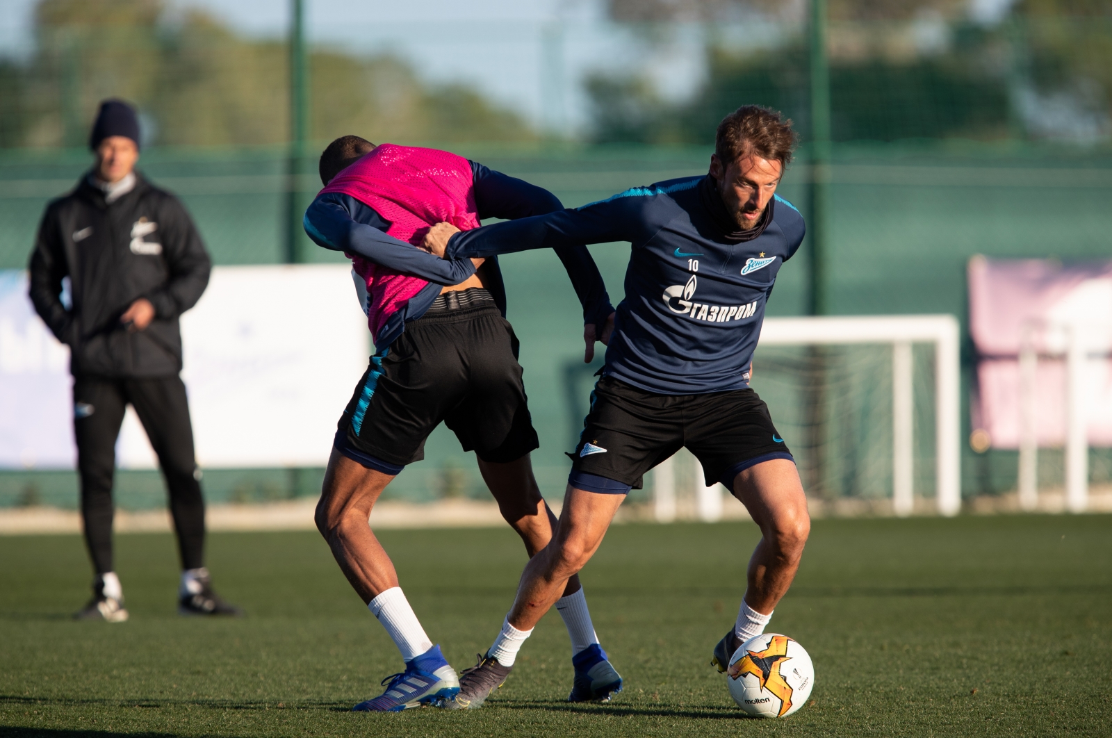«Газпром»-тренировочные сборы в Испании: 3 февраля, вечерняя тренировка