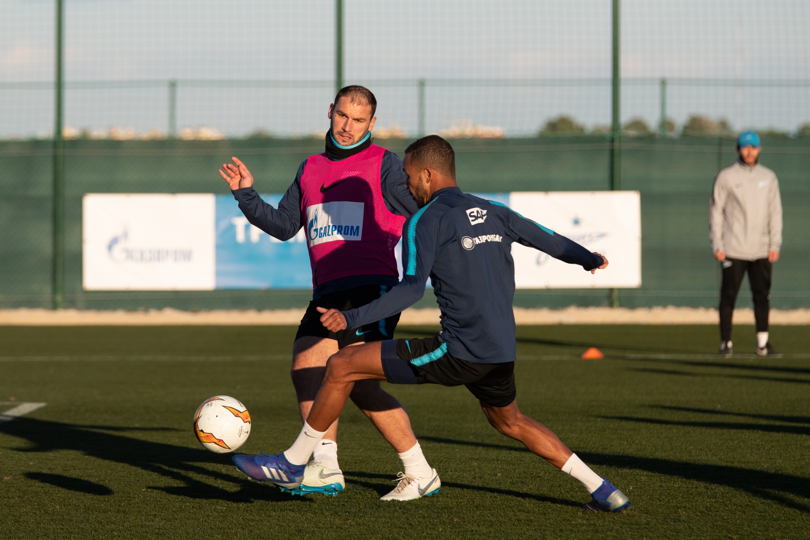 «Газпром»-тренировочные сборы в Испании: 3 февраля, вечерняя тренировка