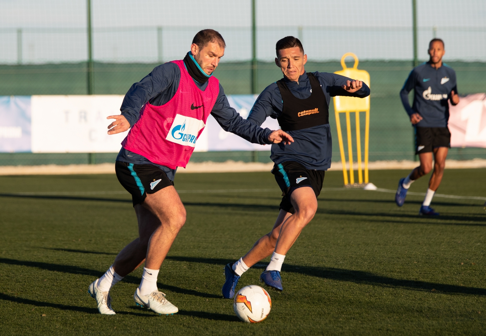 «Газпром»-тренировочные сборы в Испании: 3 февраля, вечерняя тренировка