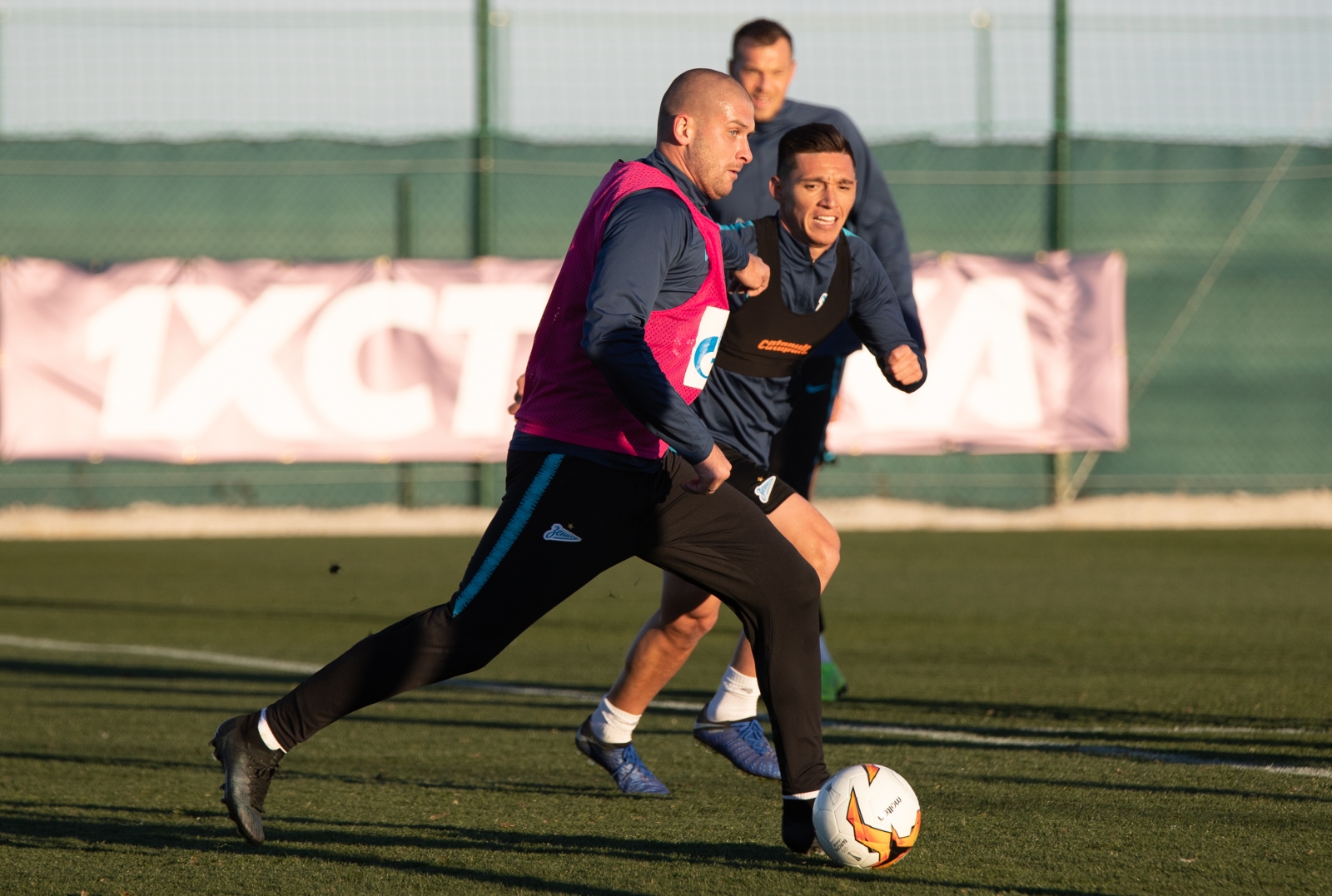 «Газпром»-тренировочные сборы в Испании: 3 февраля, вечерняя тренировка