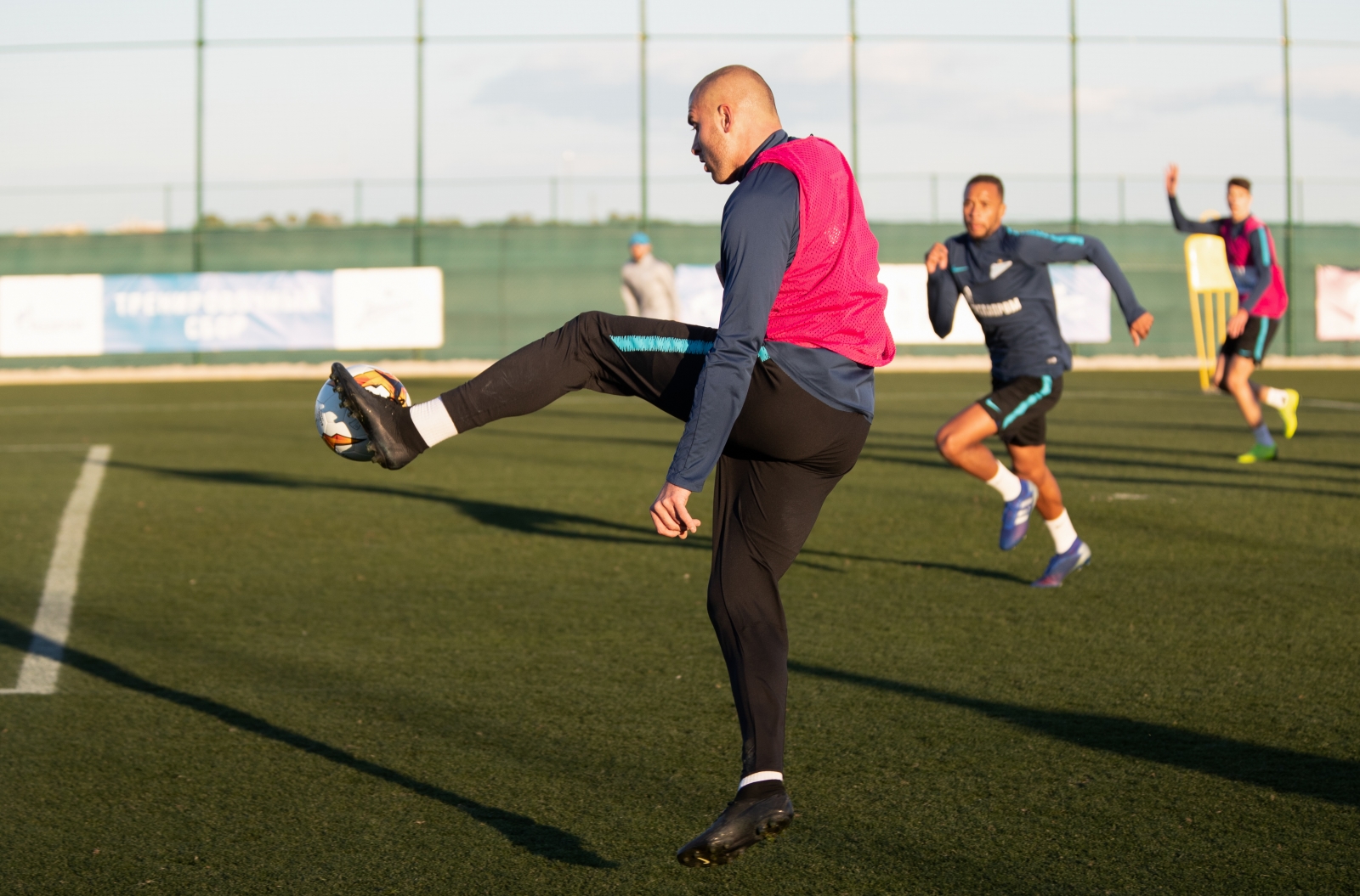 «Газпром»-тренировочные сборы в Испании: 3 февраля, вечерняя тренировка