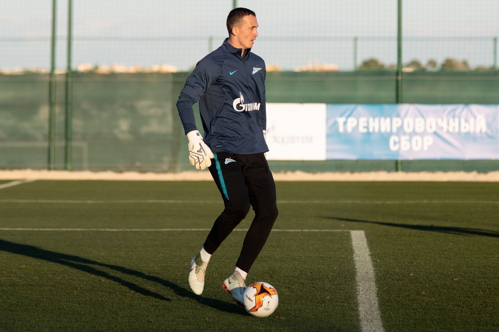 «Газпром»-тренировочные сборы в Испании: 3 февраля, вечерняя тренировка