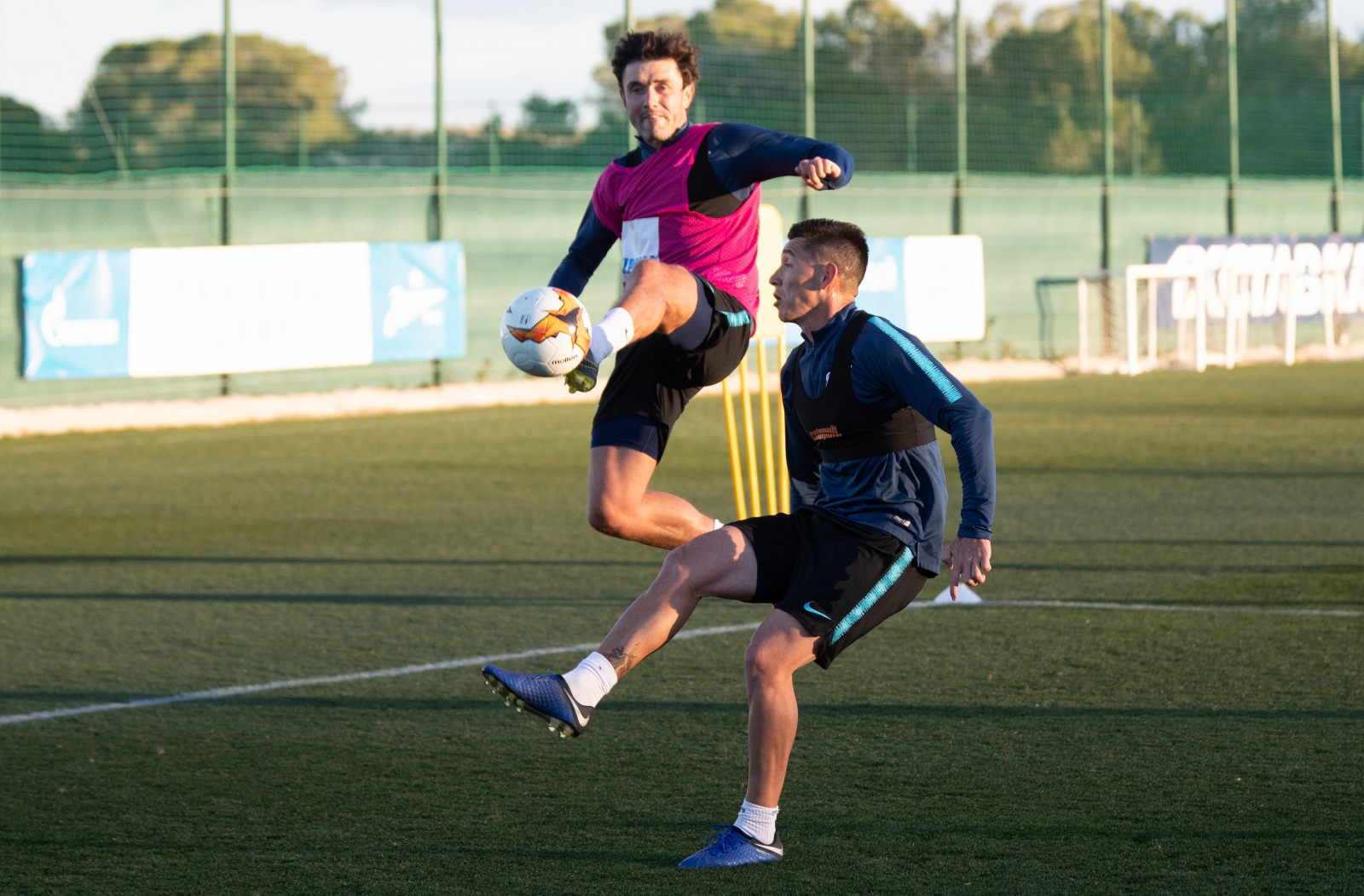 «Газпром»-тренировочные сборы в Испании: 3 февраля, вечерняя тренировка