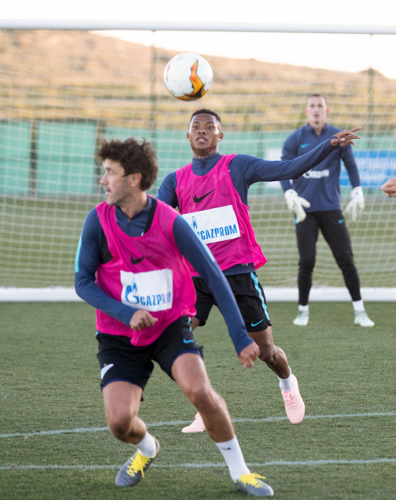 «Газпром»-тренировочные сборы в Испании: 3 февраля, вечерняя тренировка