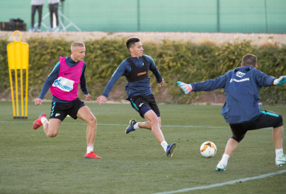 «Газпром»-тренировочные сборы в Испании: 3 февраля, вечерняя тренировка