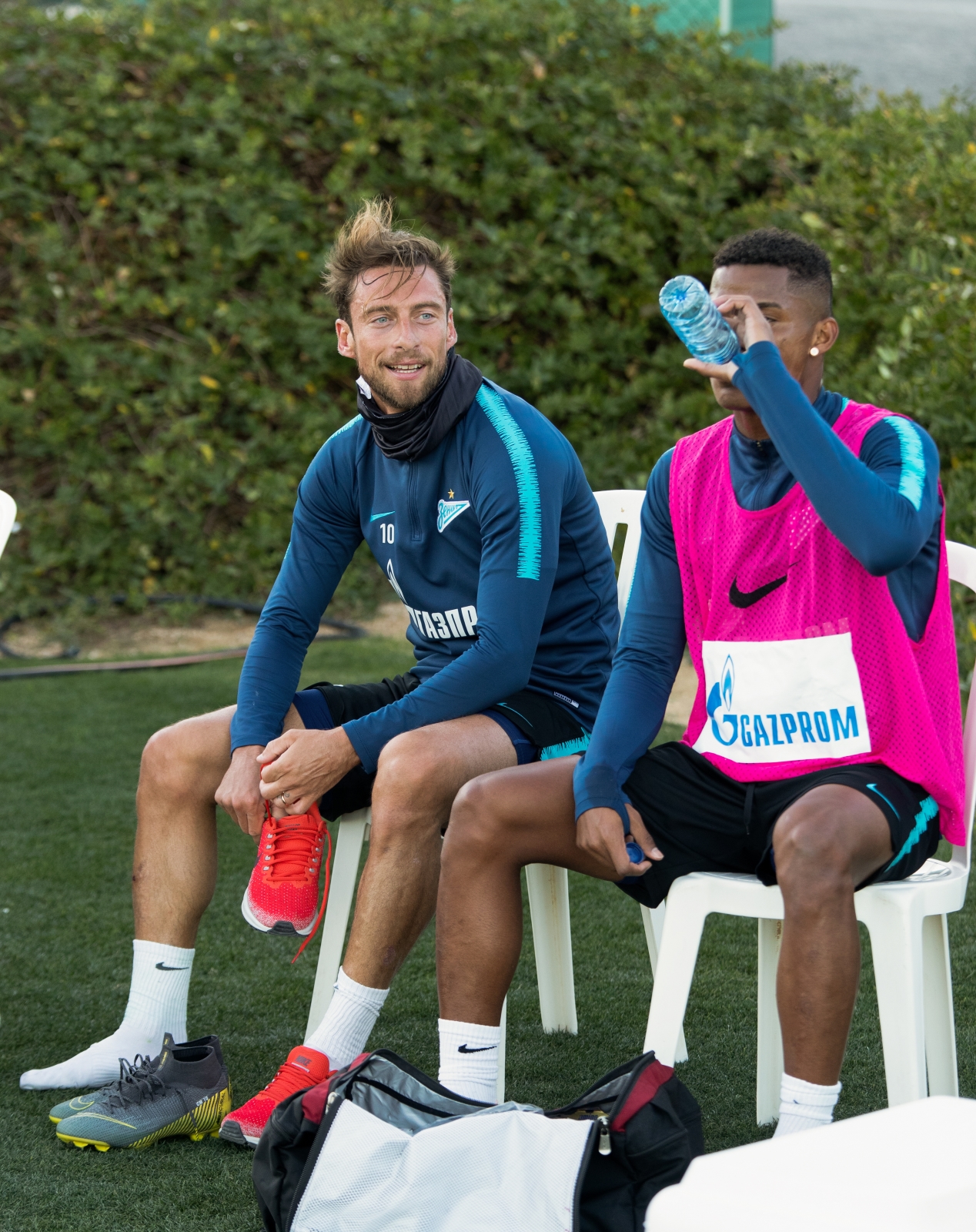 «Газпром»-тренировочные сборы в Испании: 3 февраля, вечерняя тренировка