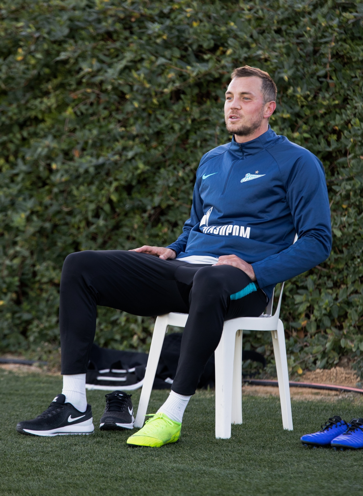 «Газпром»-тренировочные сборы в Испании: 3 февраля, вечерняя тренировка