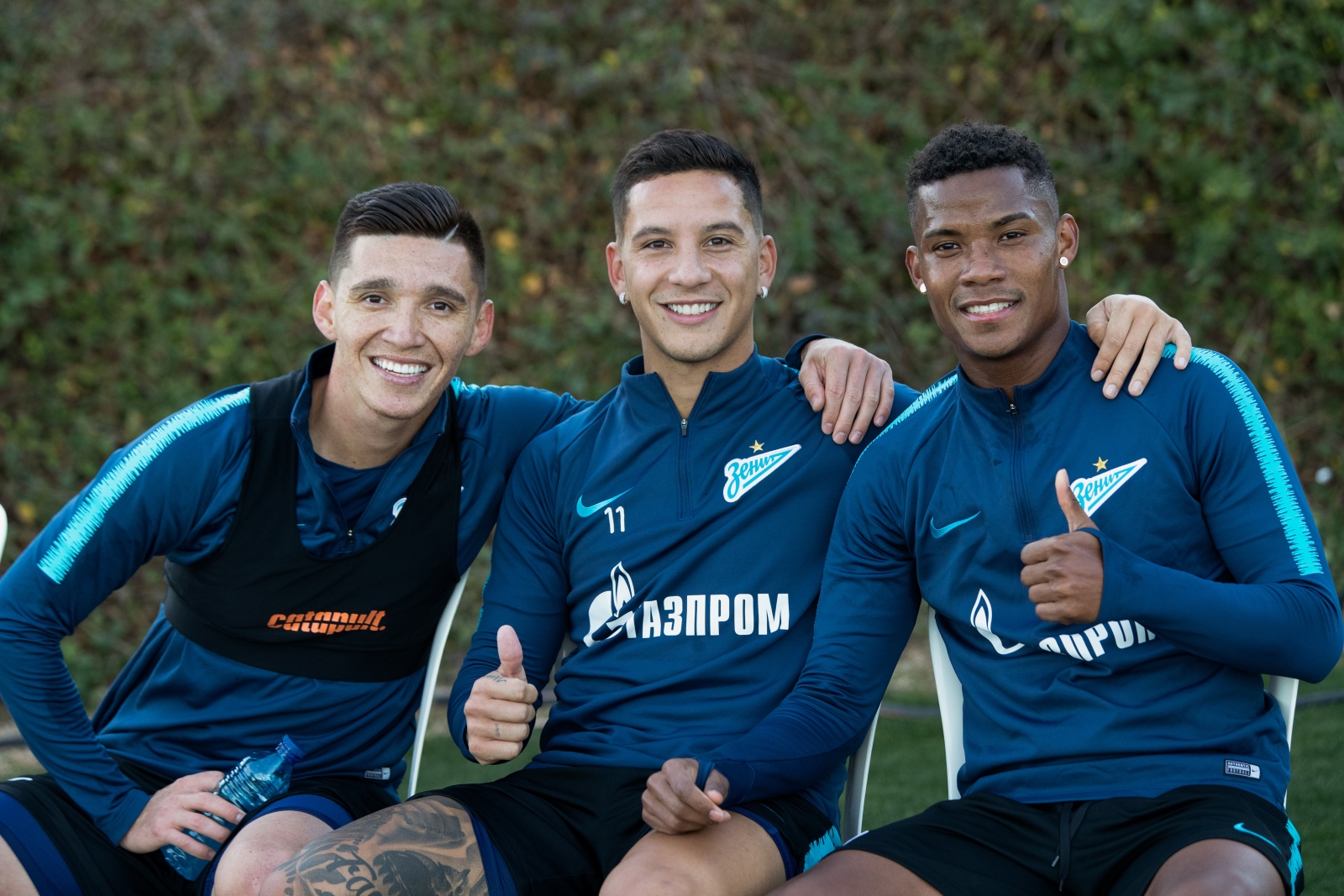 «Газпром»-тренировочные сборы в Испании: 3 февраля, вечерняя тренировка