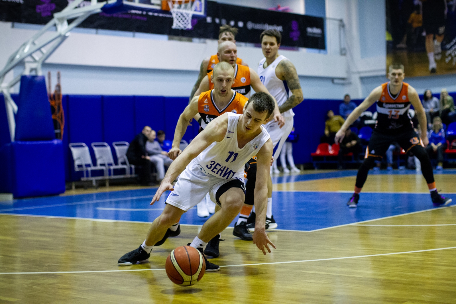 Чемпионат России по баскетболу 2018/2019. Суперлига 1. «Зенит-Фарм» — «Буревестник»