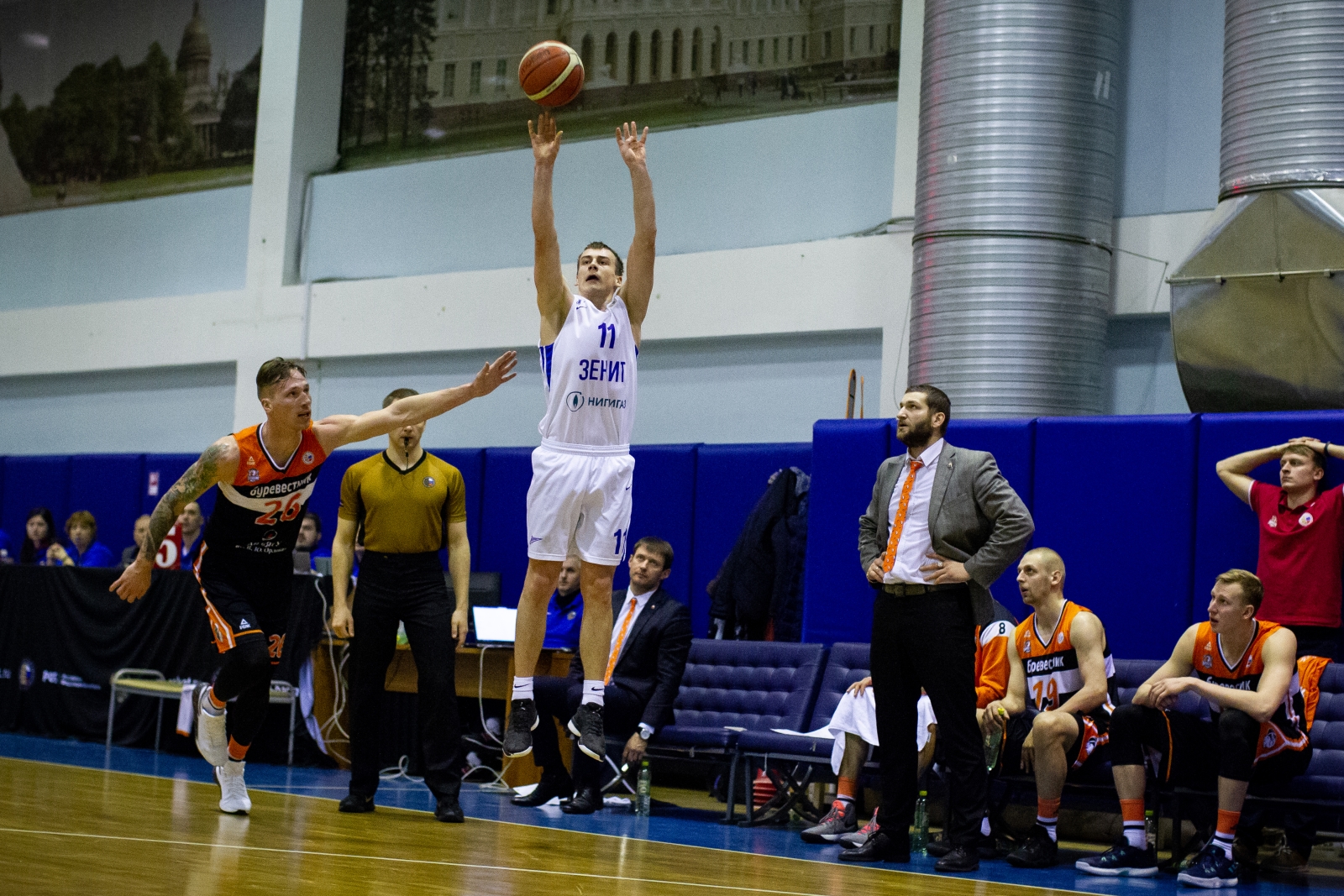 Чемпионат России по баскетболу 2018/2019. Суперлига 1. «Зенит-Фарм» — «Буревестник»
