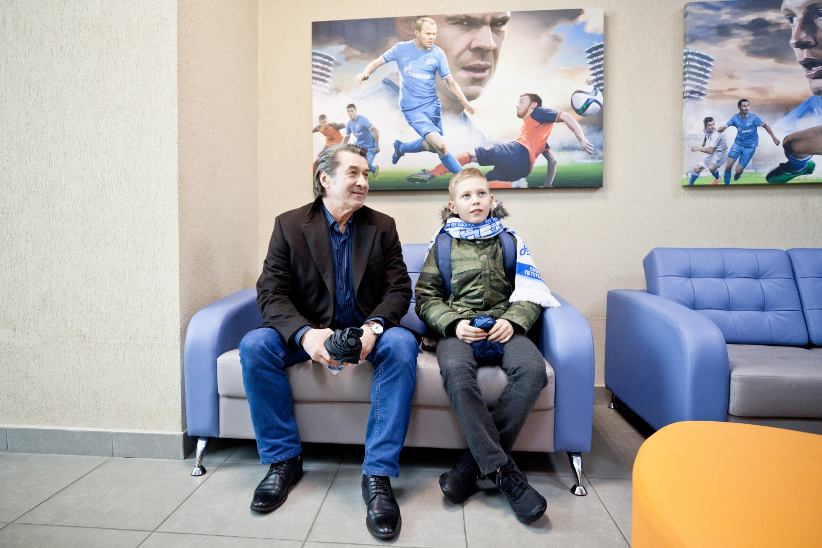 Победитель конкурса «Попади в „Зенит“ на экскурсии в Академии ФК „Зенит“