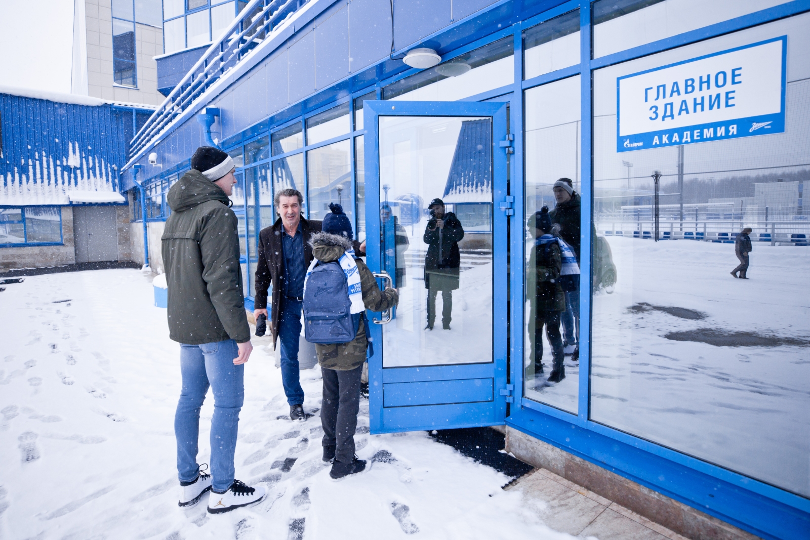 Победитель конкурса «Попади в „Зенит“ на экскурсии в Академии ФК „Зенит“