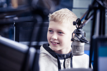 Победитель конкурса «Попади в „Зенит“ Роман Ведищев на „Радио „Зенит“