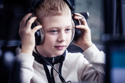 Победитель конкурса «Попади в „Зенит“ Роман Ведищев на „Радио „Зенит“