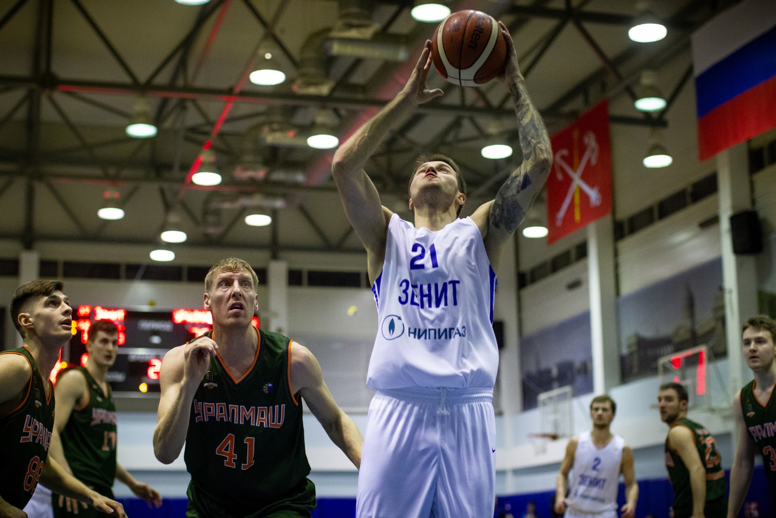 Чемпионат России по баскетболу 2018/2019. Суперлига 1. «Зенит-Фарм» — «Уралмаш»