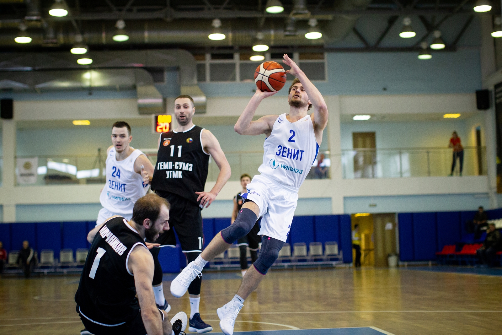 Чемпионат России по баскетболу 2018/2019. Суперлига 1. «Зенит-Фарм» — ТЕМП-СУМЗ-УГМК