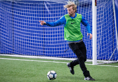 Андрей Аршавин и Анатолий Тимощук проводят мастер-класс в Академии «Зенита»