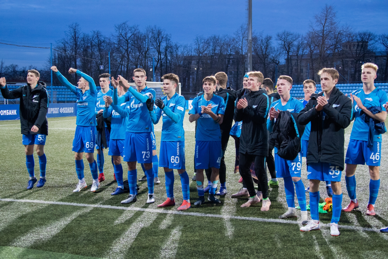 Молодежное первенство 2018/19, «Зенит» — «Оренбург»