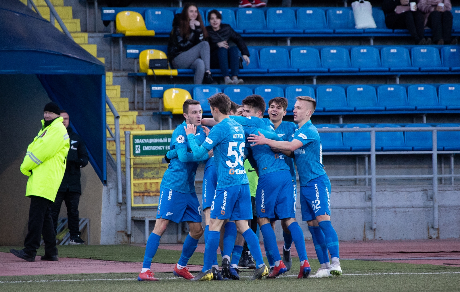 Молодежное первенство 2018/19, «Зенит» — «Оренбург»