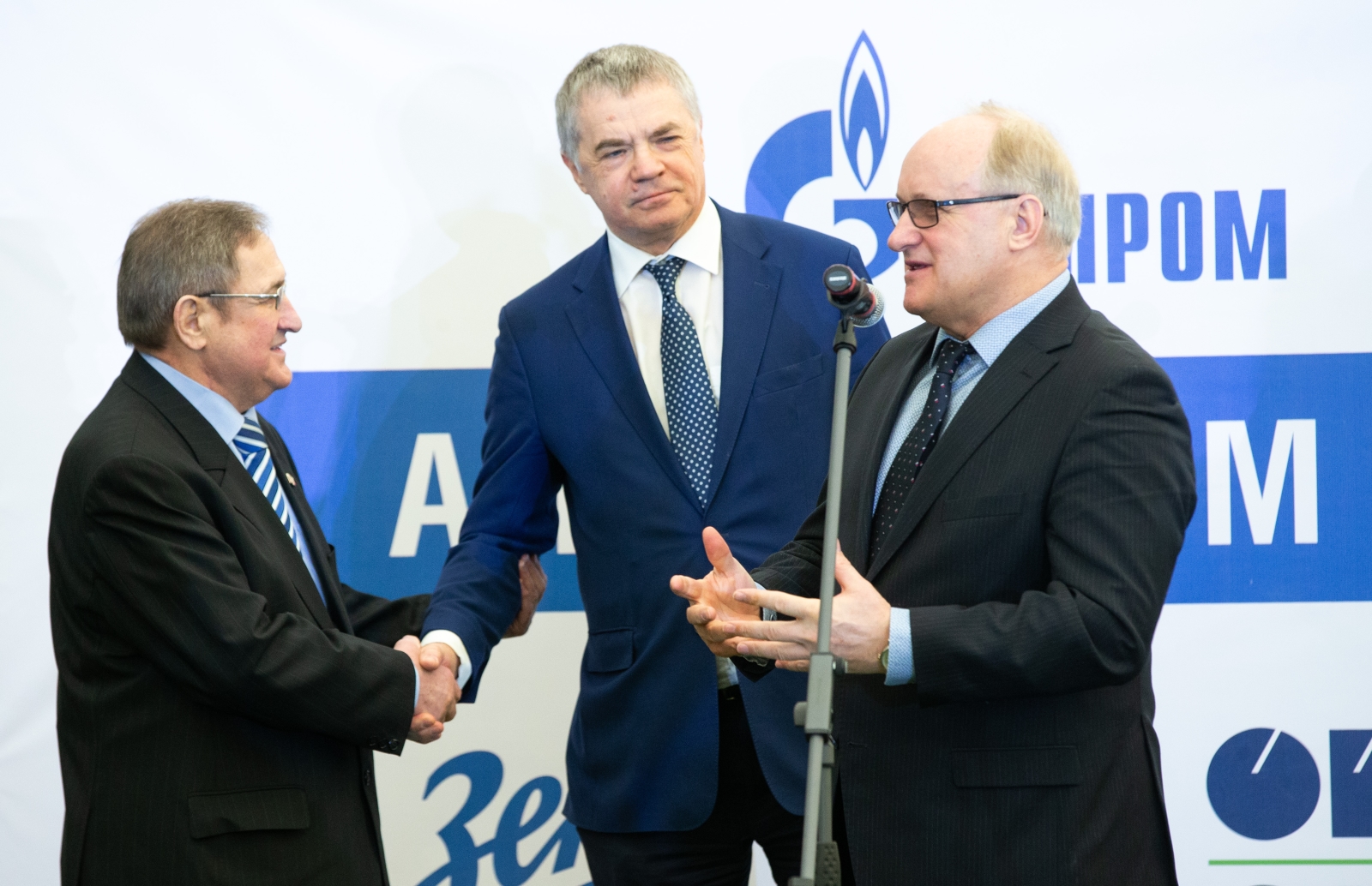 Церемония открытия футбольного манежа в «Газпром»-Академии