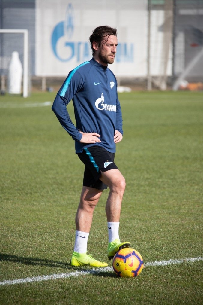 Открытая тренировка «Зенита» перед матчем с «Локомотивом»