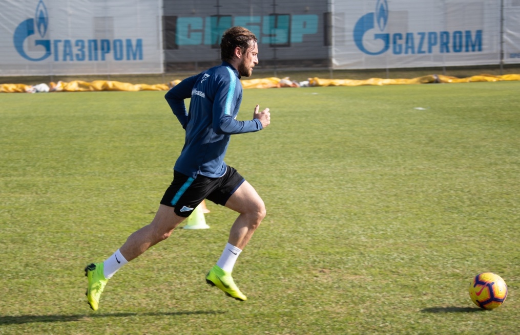 Открытая тренировка «Зенита» перед матчем с «Локомотивом»
