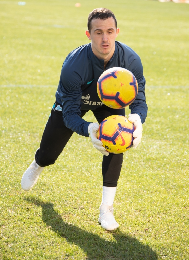 Открытая тренировка «Зенита» перед матчем с «Локомотивом»