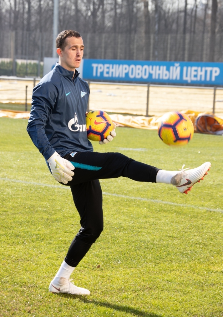 Открытая тренировка «Зенита» перед матчем с «Локомотивом»