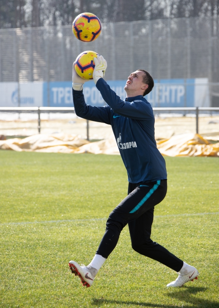 Открытая тренировка «Зенита» перед матчем с «Локомотивом»
