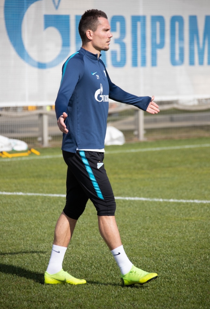 Открытая тренировка «Зенита» перед матчем с «Локомотивом»