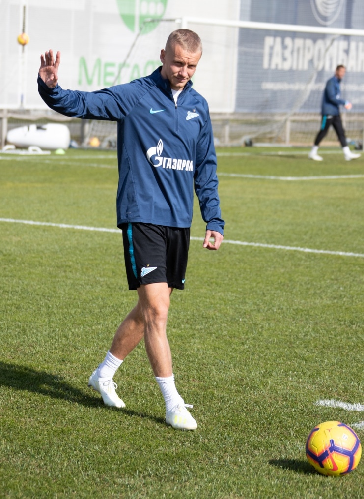 Открытая тренировка «Зенита» перед матчем с «Локомотивом»