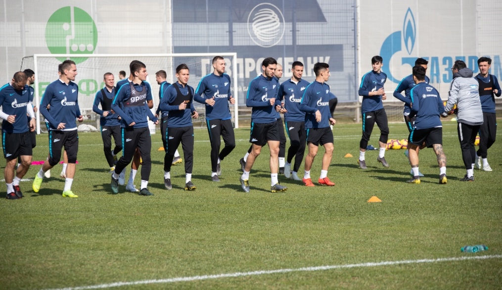 Открытая тренировка «Зенита» перед матчем с «Локомотивом»