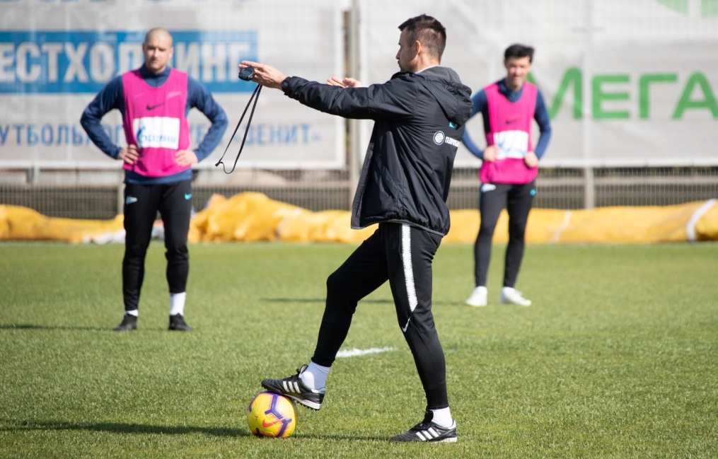 Открытая тренировка «Зенита» перед матчем с «Локомотивом»