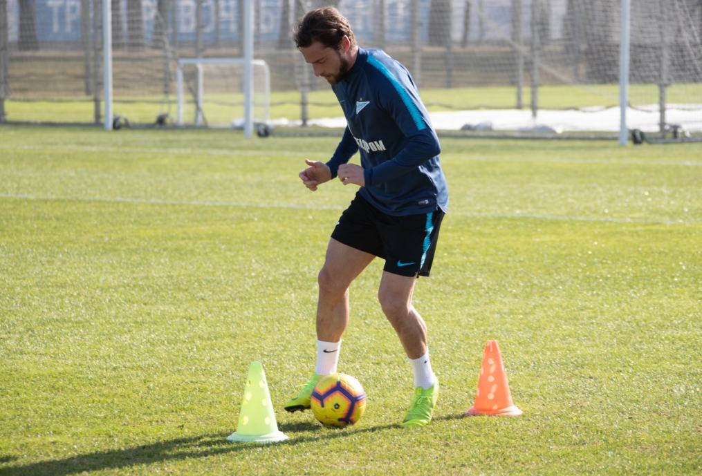 Открытая тренировка «Зенита» перед матчем с «Локомотивом»