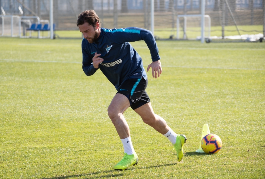 Открытая тренировка «Зенита» перед матчем с «Локомотивом»