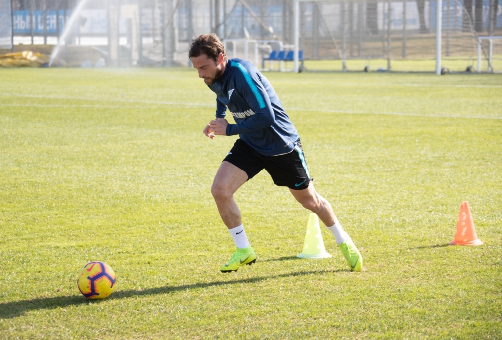 Открытая тренировка «Зенита» перед матчем с «Локомотивом»