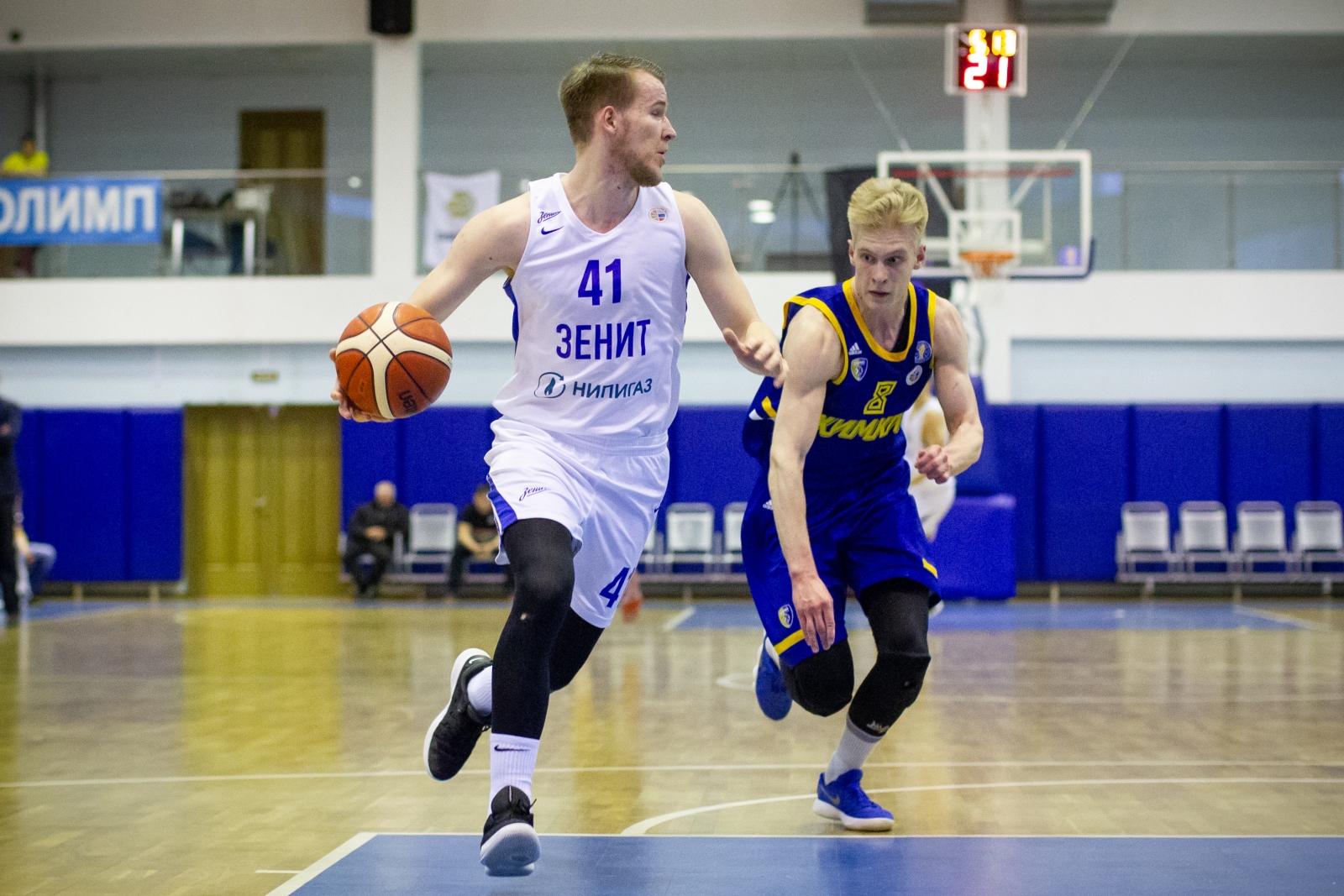 Чемпионат России по баскетболу 2018/2019. Суперлига 1. «Зенит-Фарм» — «Химки-Подмосковье»