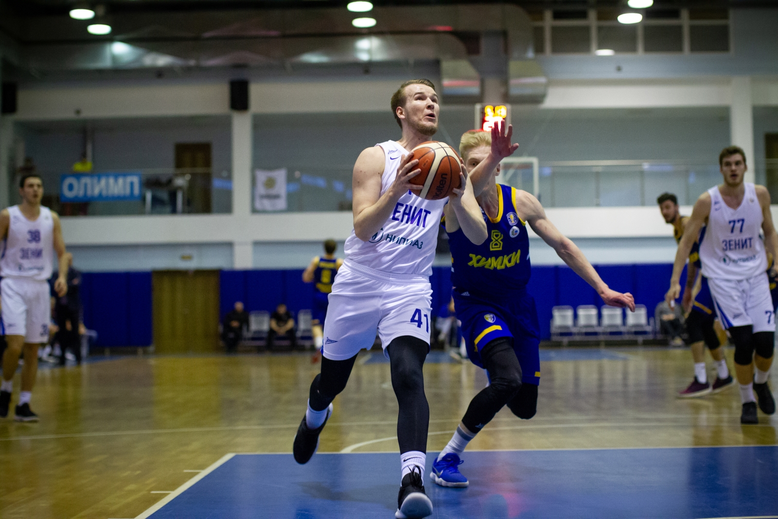 Чемпионат России по баскетболу 2018/2019. Суперлига 1. «Зенит-Фарм» — «Химки-Подмосковье»