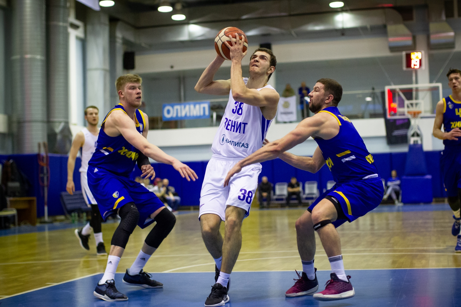 Чемпионат России по баскетболу 2018/2019. Суперлига 1. «Зенит-Фарм» — «Химки-Подмосковье»