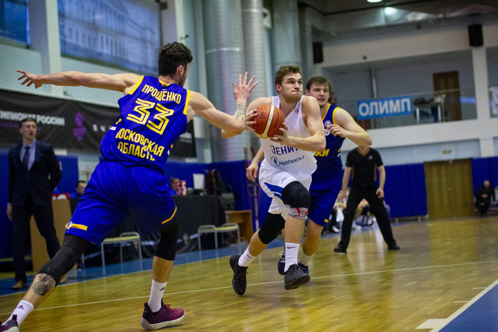 Чемпионат России по баскетболу 2018/2019. Суперлига 1. «Зенит-Фарм» — «Химки-Подмосковье»